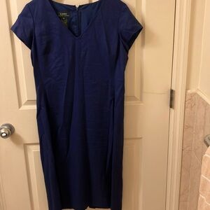Ralph Lauren dress. Good condition size 12 linen / lined